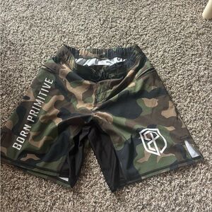 Born primitive Camo Training shorts